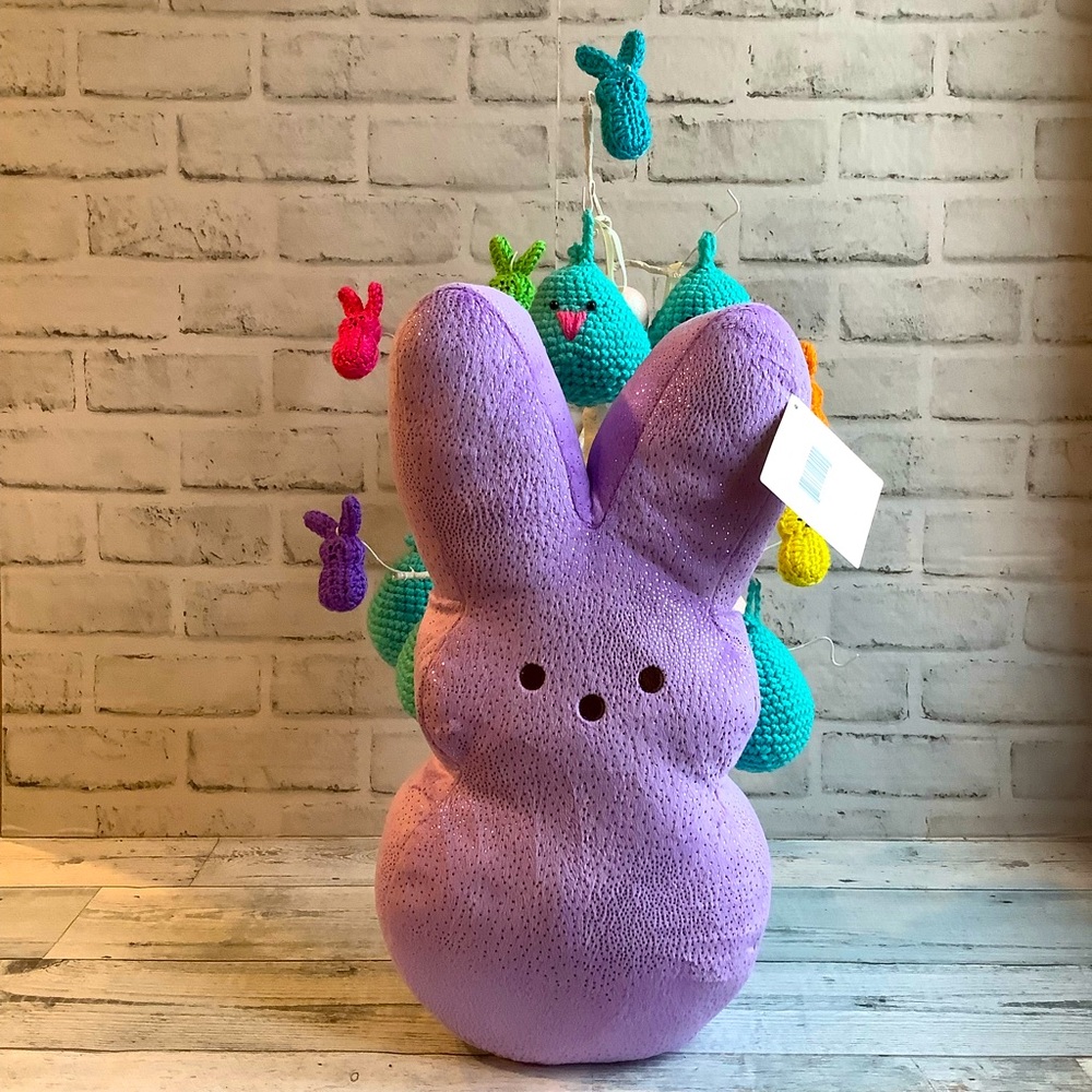 Plush 17” Purple Sparkle Peep